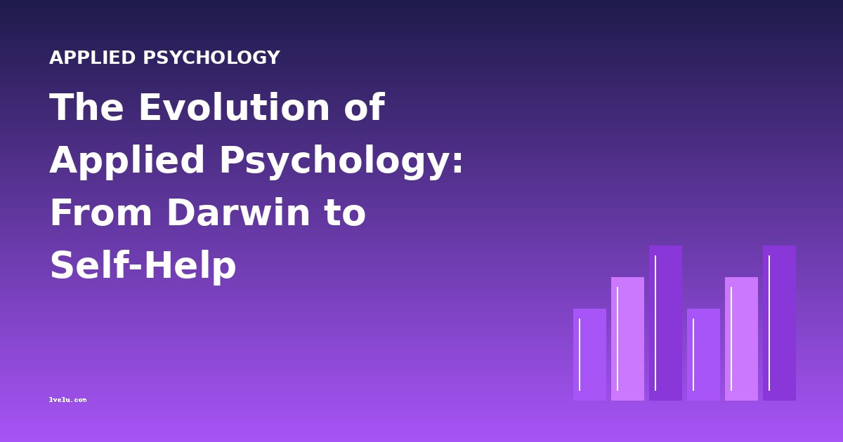 The Evolution of Applied Psychology: From Darwin to Self-Help