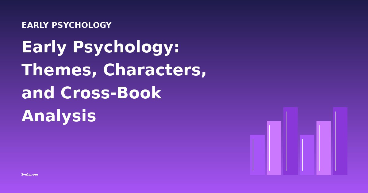 Early Psychology: Themes, Characters, and Cross-Book Analysis