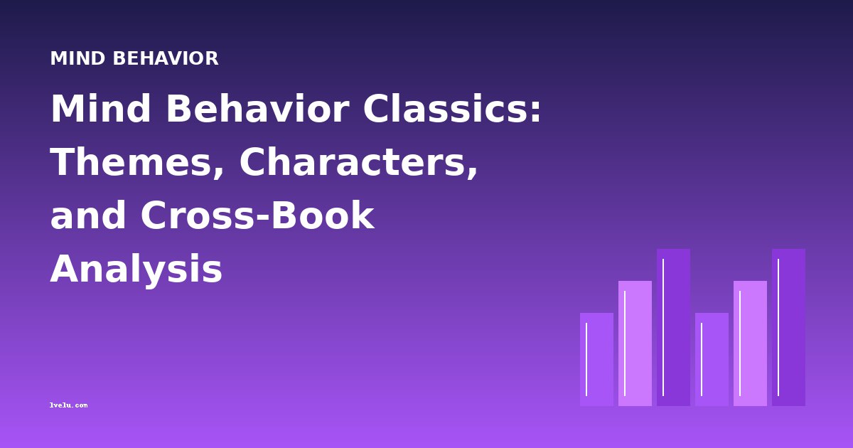 Mind Behavior Classics: Themes, Characters, and Cross-Book Analysis