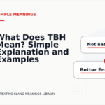 What Does TBH Mean? Simple Explanation and Examples