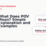 What Does POV Mean? Simple Explanation and Examples