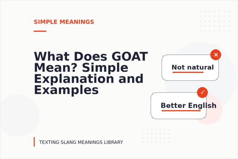 What Does GOAT Mean? Simple Explanation and Examples What Does GOAT Mean? Simple Explanation and Examples