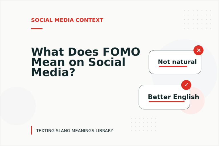 What Does FOMO Mean on Social Media?